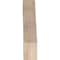 Ekena Millwork 6"W x 22"D x 28"H Westlake Rough Sawn Knee Brace, Douglas Fir BRC06X22X28WTL00RDF - alternate 2